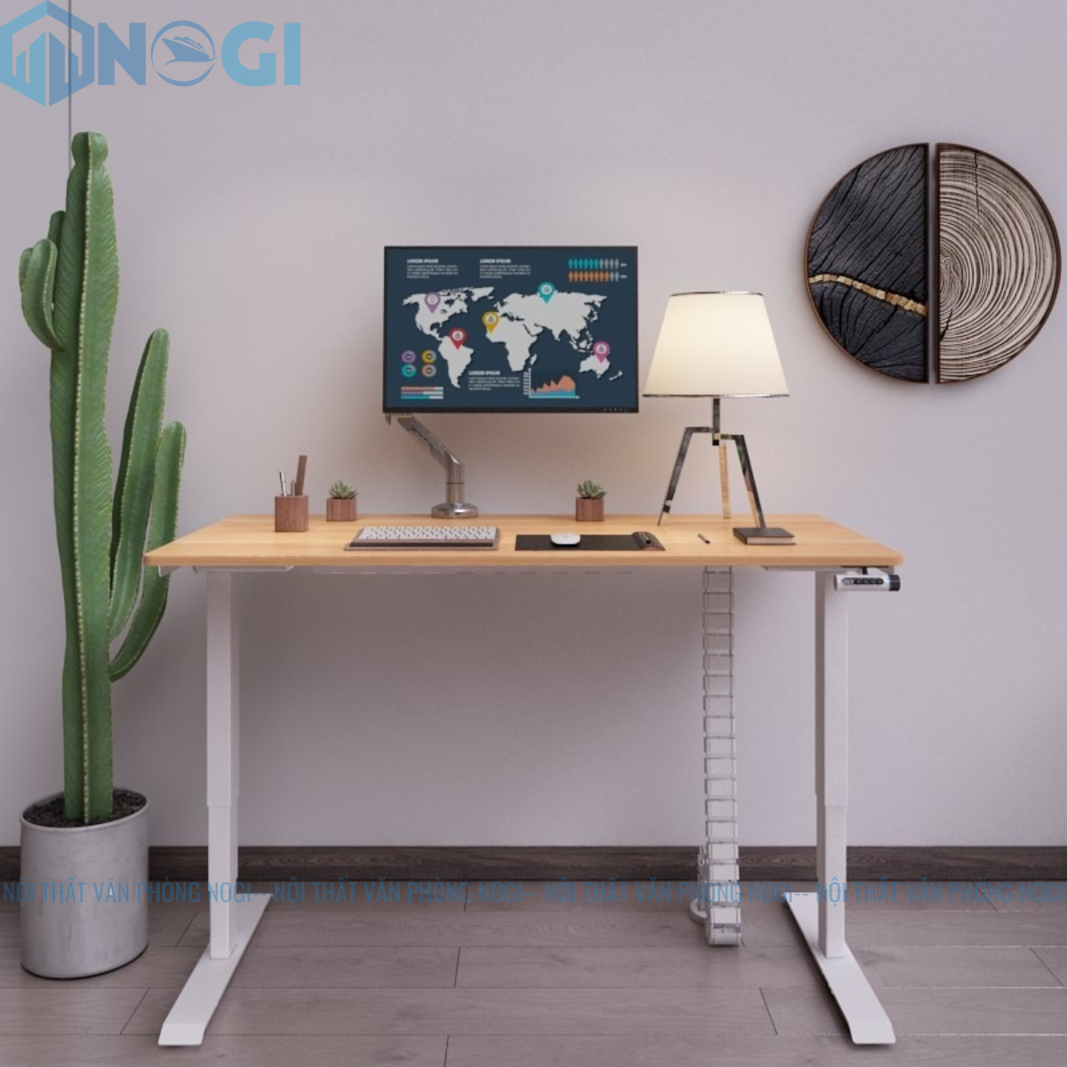 BÀN NÂNG HẠ ERGONOMIC MONO V1 / 1 MÁY