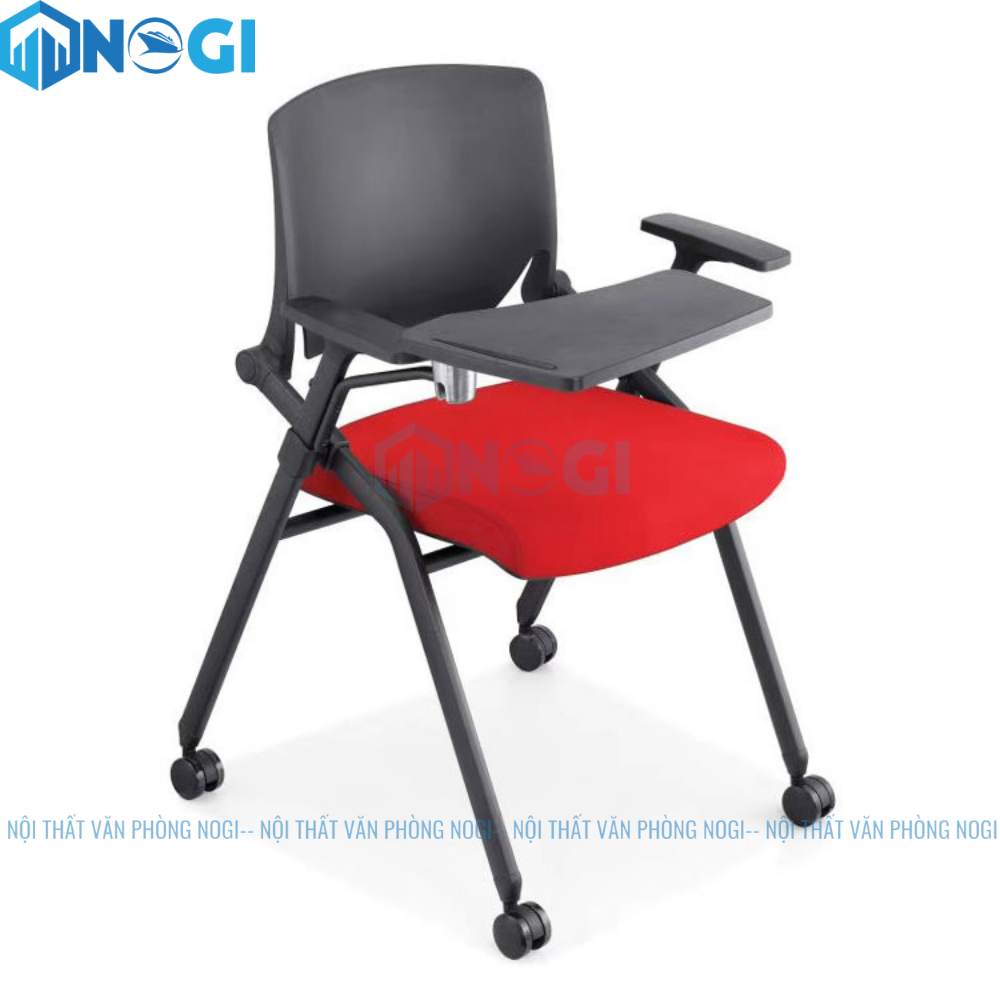 GHẾ GẤP TRAINING GLB16 BÁNH XE KÈM BÀN VIẾT