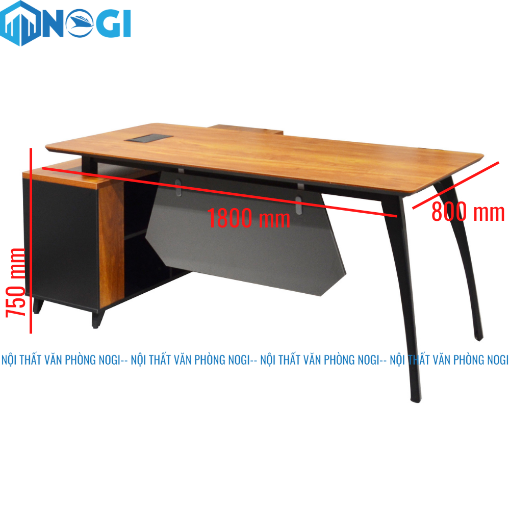Bàn giám đốc Brok 1m8 BLD28
