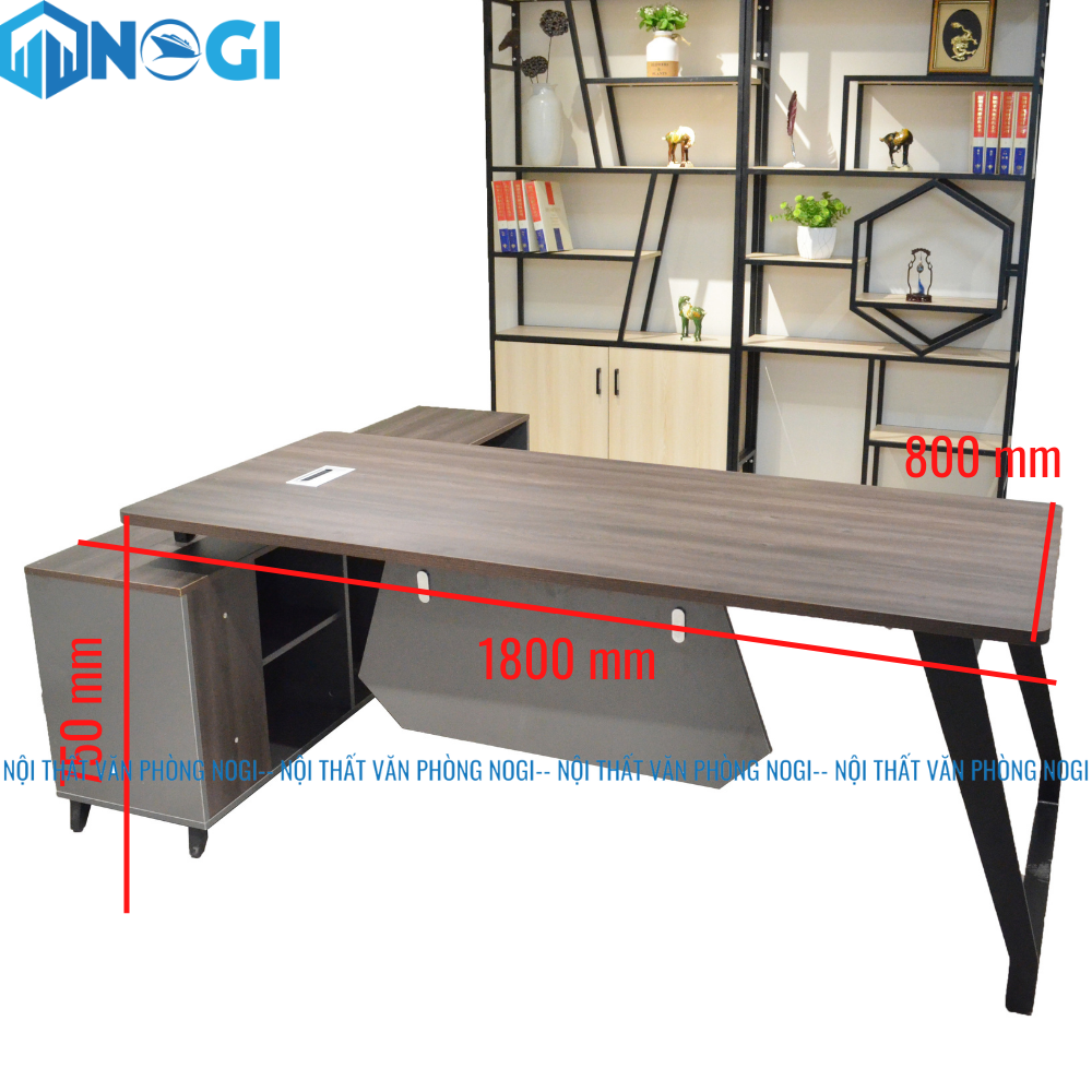 Bàn giám đốc Robin 1m8 BLD29