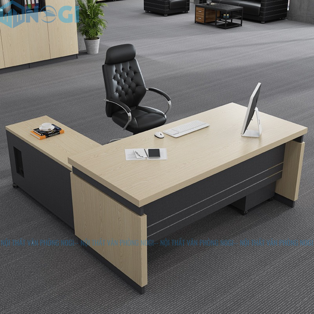 Bàn giám đốc Maru 1m8 BLD14