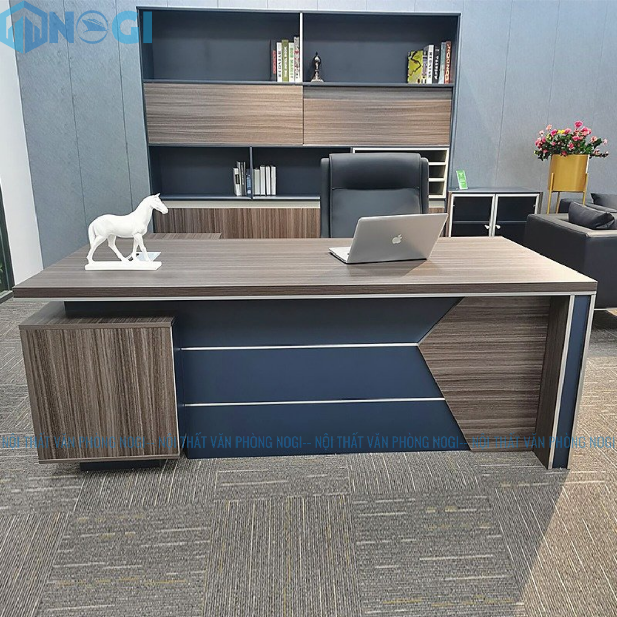Bàn giám đốc Ino 2m BLD11