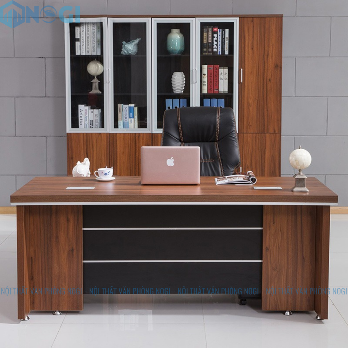 Bàn giám đốc Kiba 1m6 BLD03