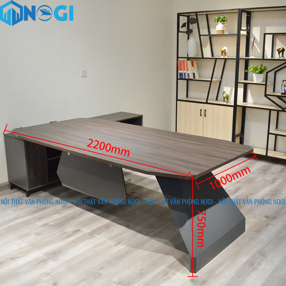 Bàn giám đốc Nami 2m2 BLD31