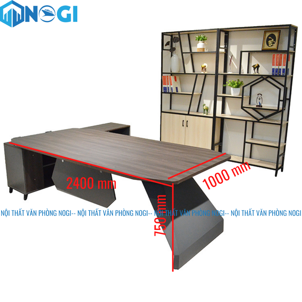 Bàn giám đốc Nami 2m4 BLD32