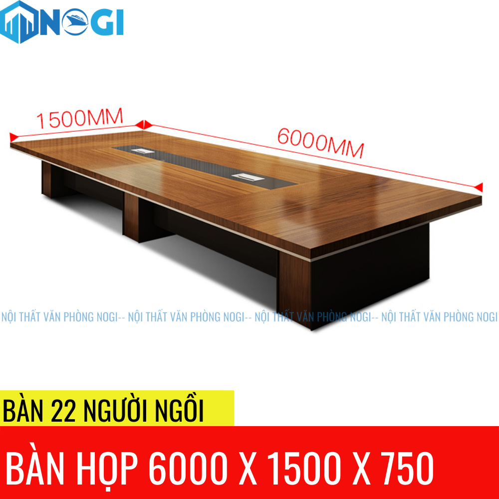 Bàn Họp Đại Hải Thành Lan 22 người 6m BH07