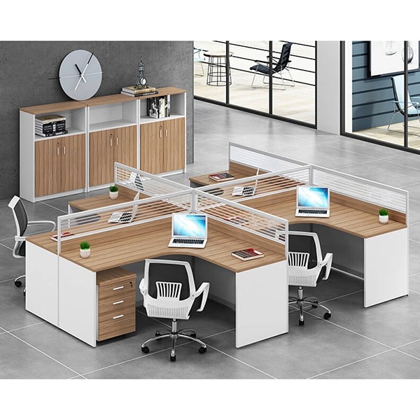 MODULE BÀN LÀM VIỆC 4 NGƯỜI HIỆN ĐẠI LUX049