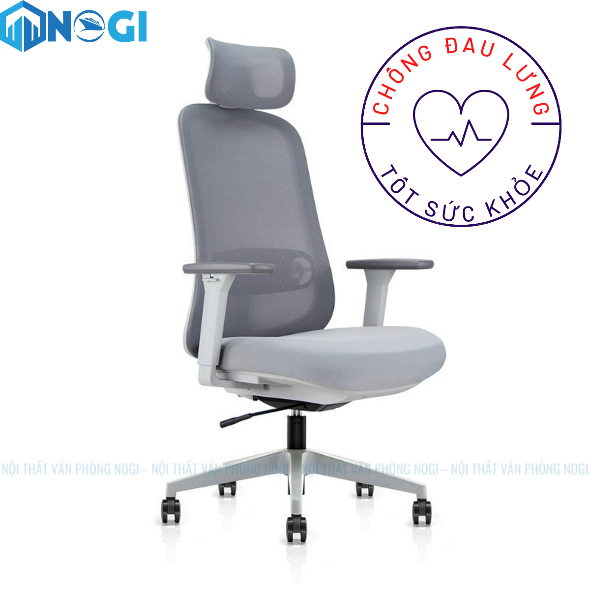 Ghế Công Thái Học Ergonomic Kurama GD44TD