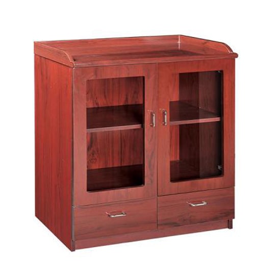 Tủ tài liệu gỗ tự nhiên sơn PU DC8040H2
